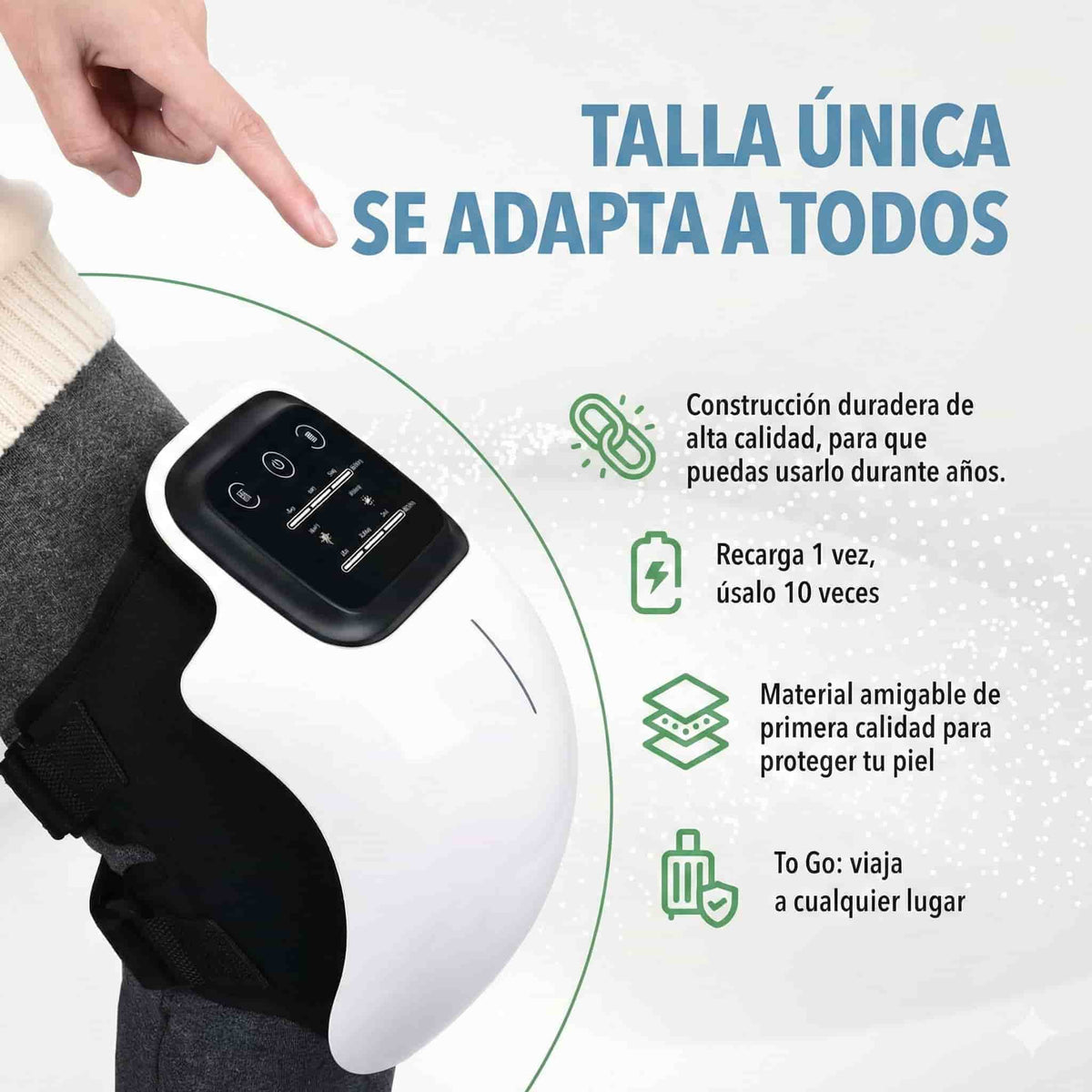 Masajeador Inteligente RodiCalm™ Pro