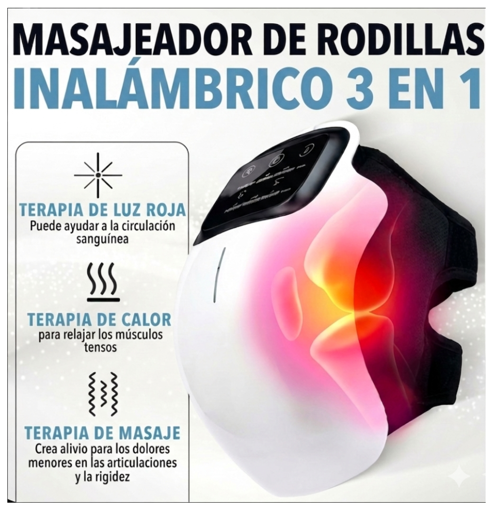 Masajeador Inteligente RodiCalm™ Pro